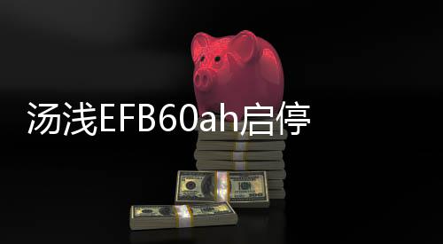 汤浅EFB60ah启停蓄电池适配本田十代思域缤智XR-V讴歌CDX汽车电瓶